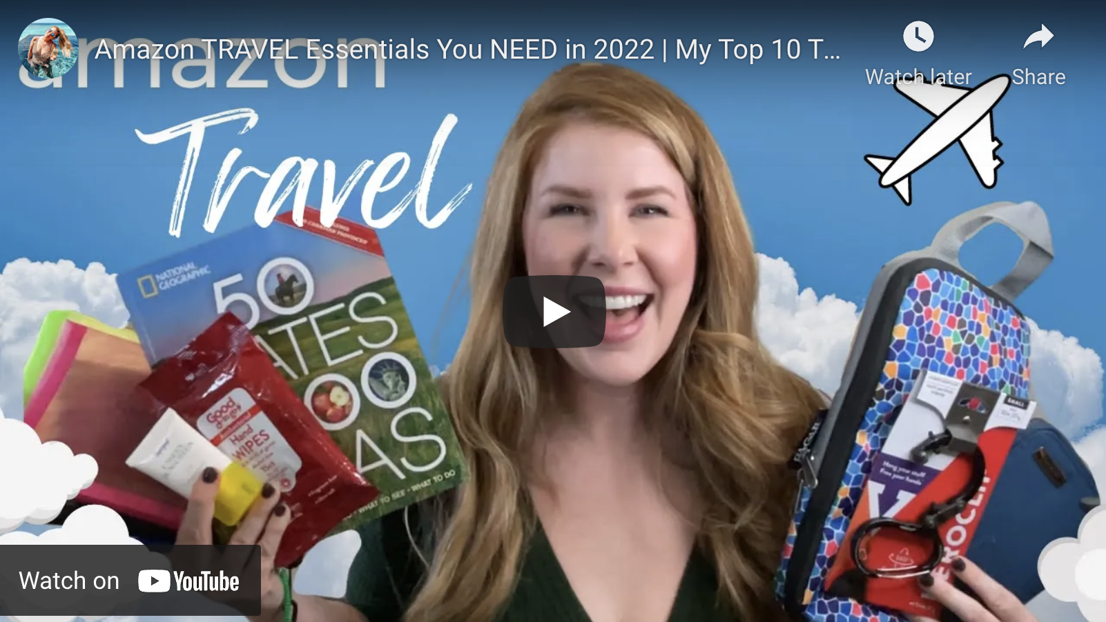 Amazon TRAVEL Essentials You NEED in 2022 | My Top 10 Travel Products