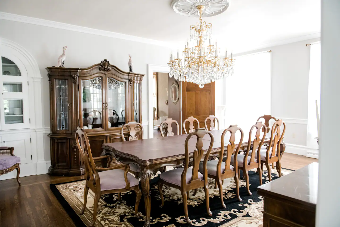 Formal Dining Room. Seating for 12.