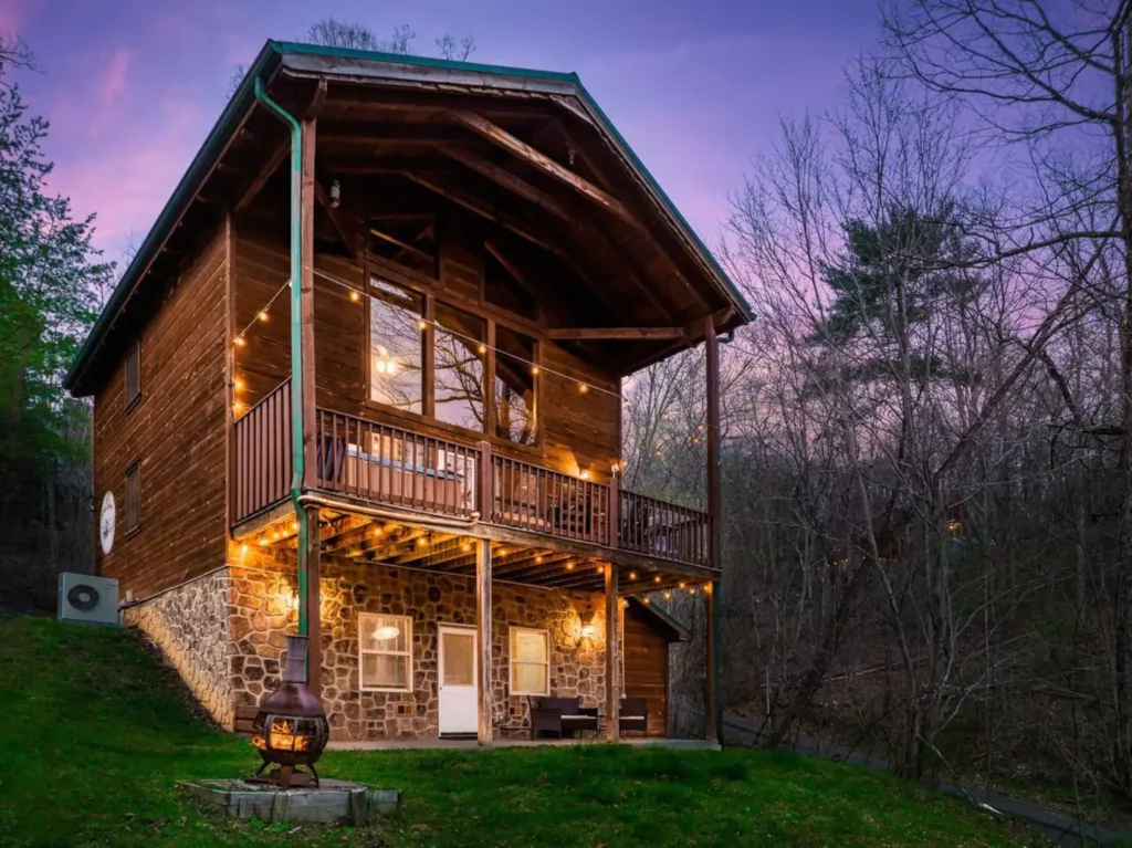 Airbnb Cabins - This cabin includes a private heated pool that's not usually seen in normal cabins as well as plenty of stuff you can do with your family!