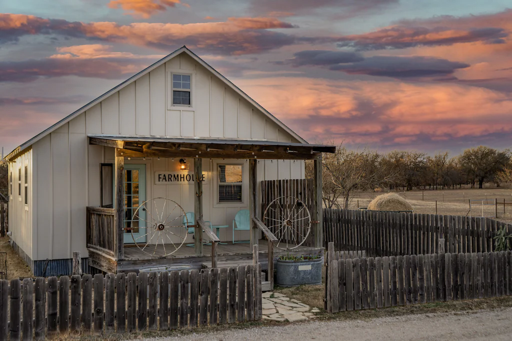Spotted Sheep Farms is a very chic farmhouse.