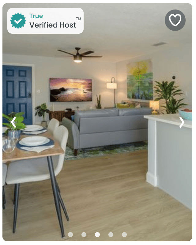 'True Verified Host' badge.