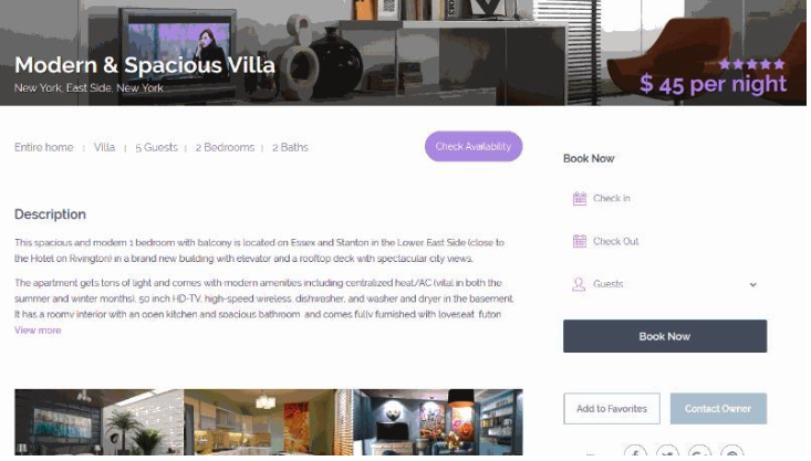 Top 9 website builders property managers use for their vacation rental