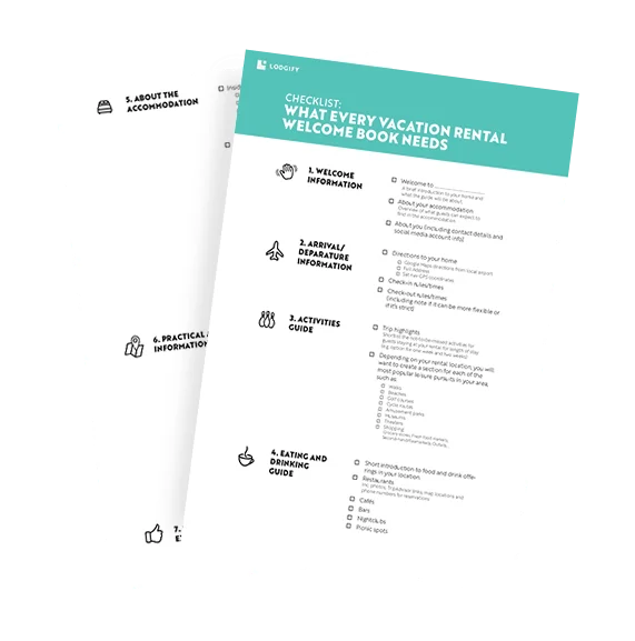 Airbnb Welcome Book Template