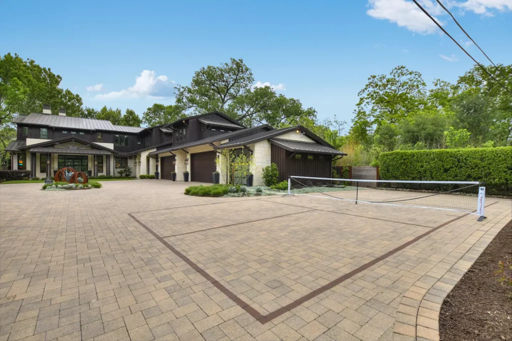 Experience the luxury of having your own pickleball court at your disposal.