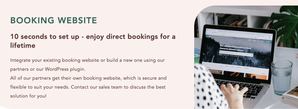 Vacation Rental Website Builders Hostaway direct booking website