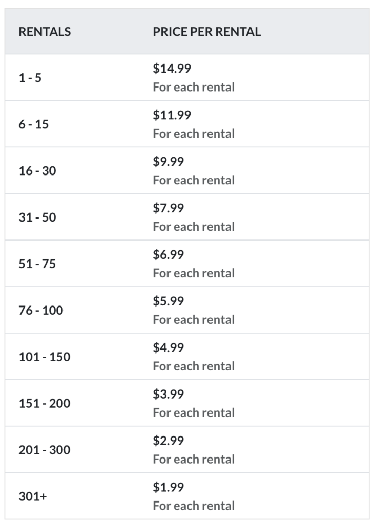 Vacation Rental Website Builders Tokeet prices