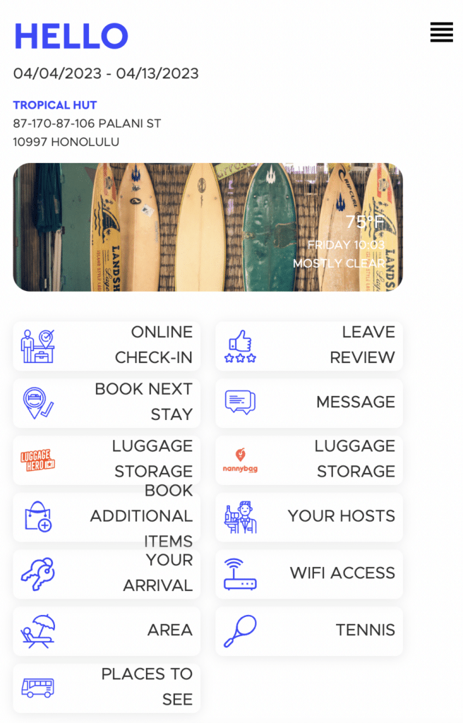 Vacation Rental Website Builders - Smoobu guest guide