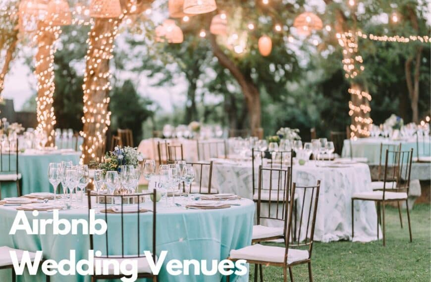Airbnb wedding venues to tie the knot