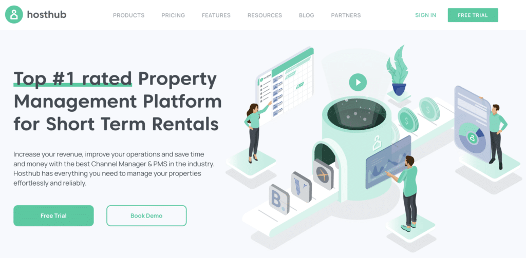 Vacation Rental Website Builders - Hosthub website builder