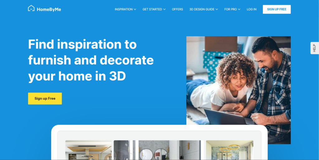 Creating airbnb Floor Plans with HomeByMe