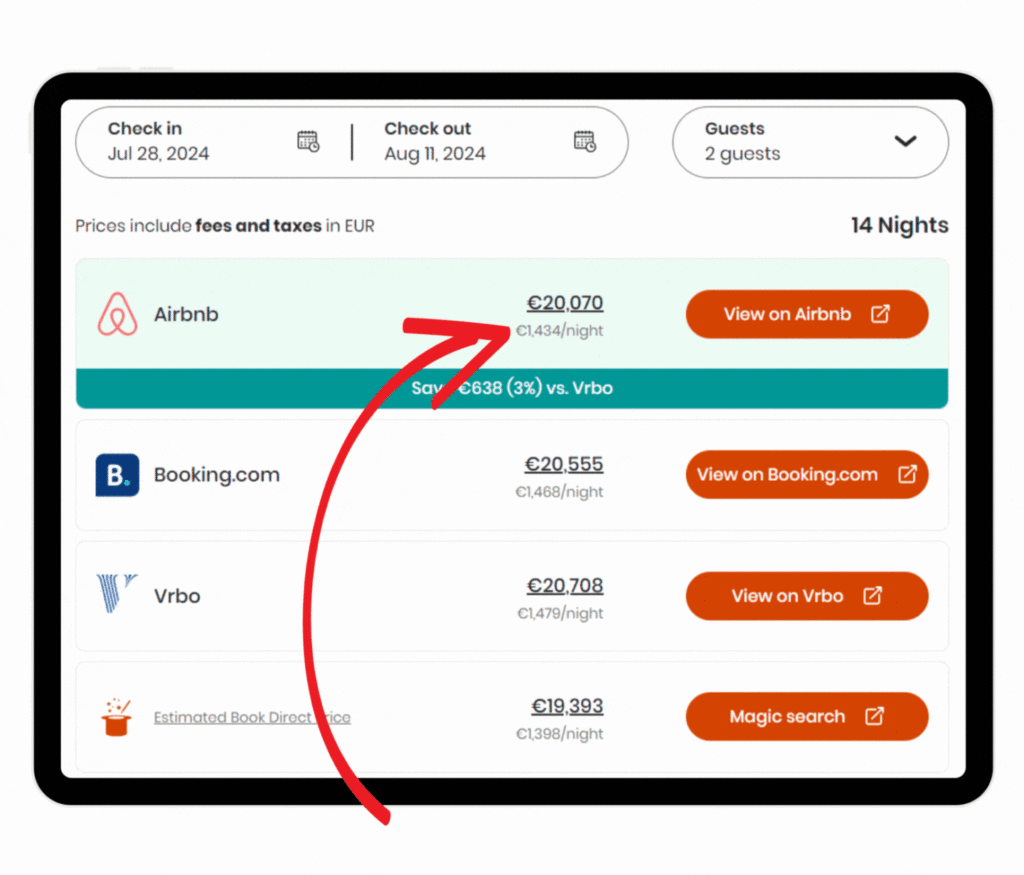 Get the best deal for this Airbnb on HiChee.com