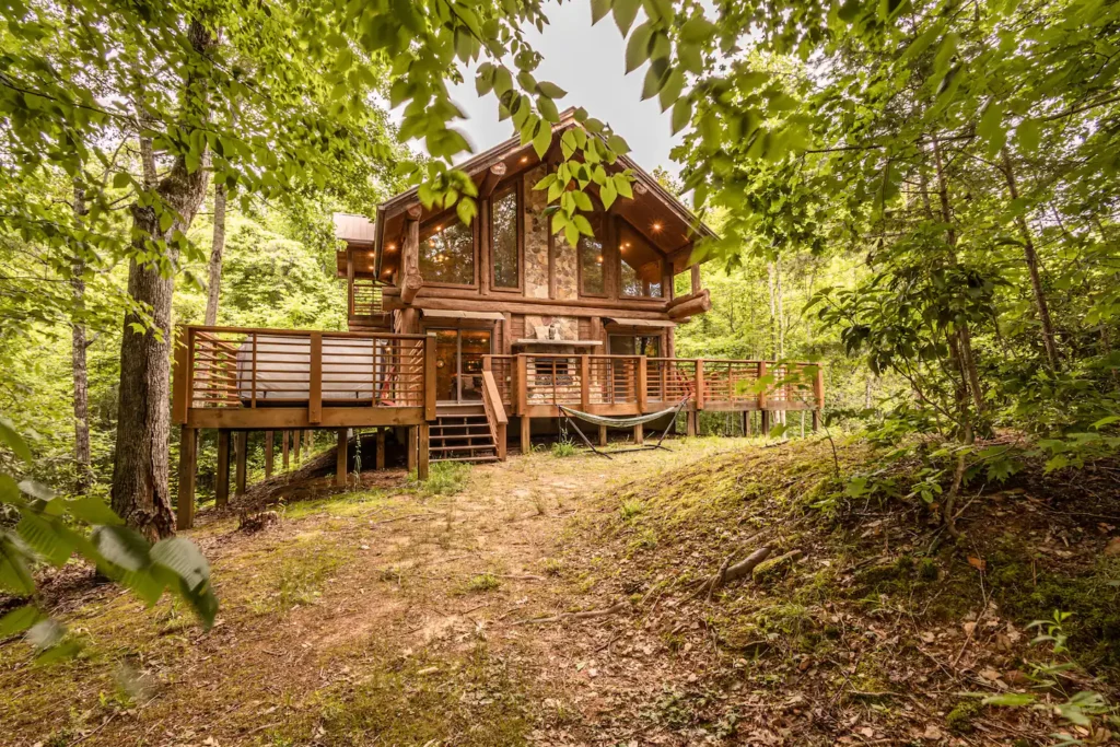 This cabin is pet friendly!