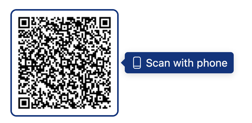Scan the QR code to get the app
