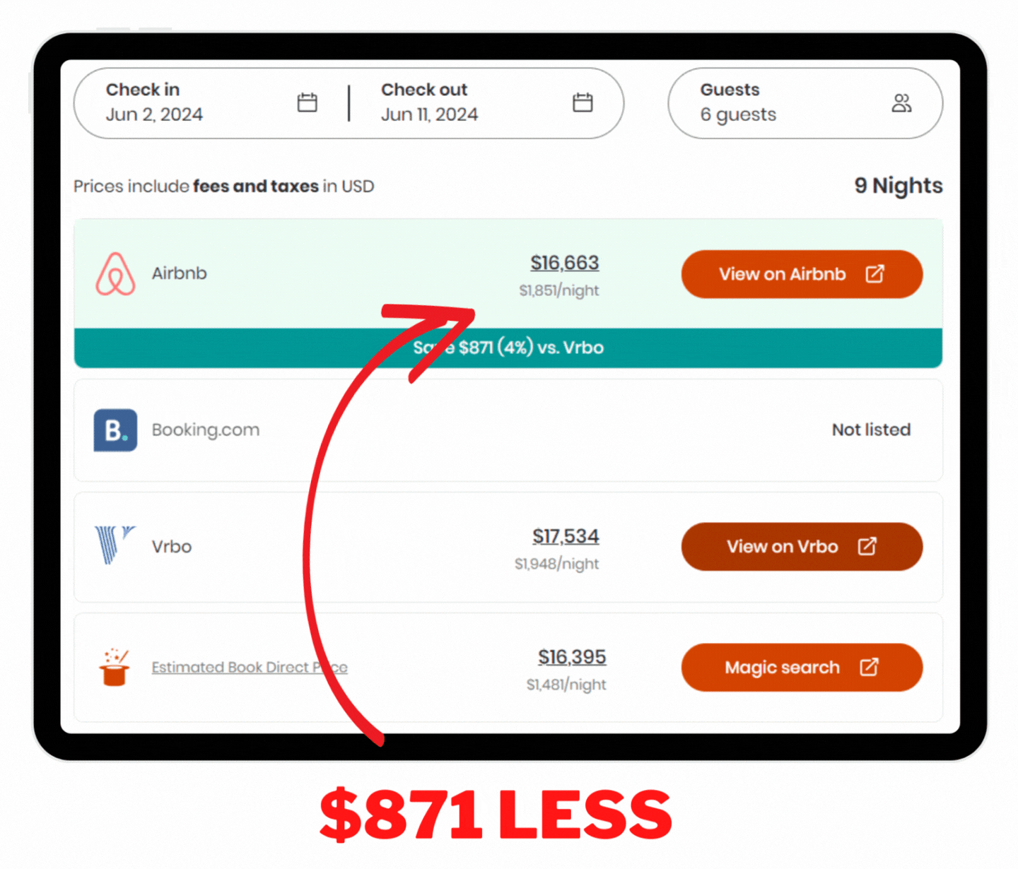 Luxe Airbnb in Miami, Florida booking options and best prices