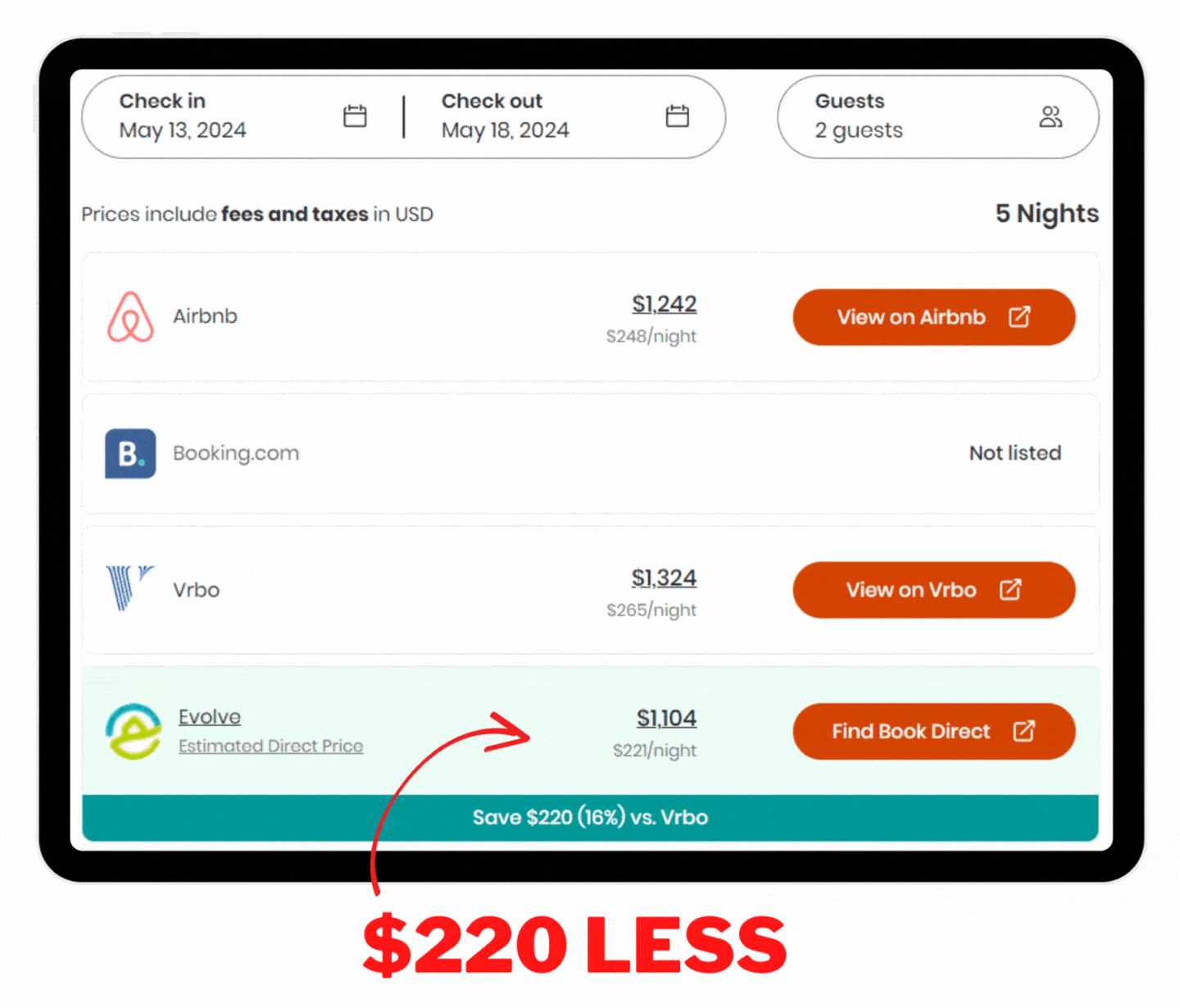 Orlando Airbnb Next To Disney pricing options