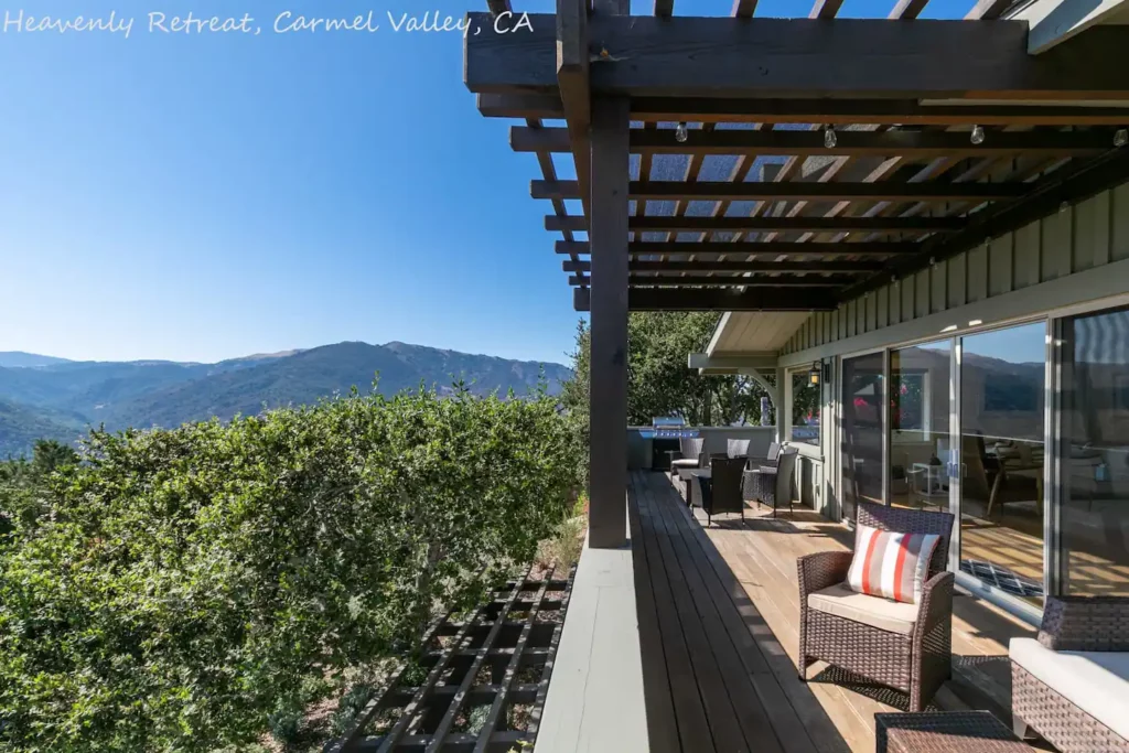 Stunning views from the main deck