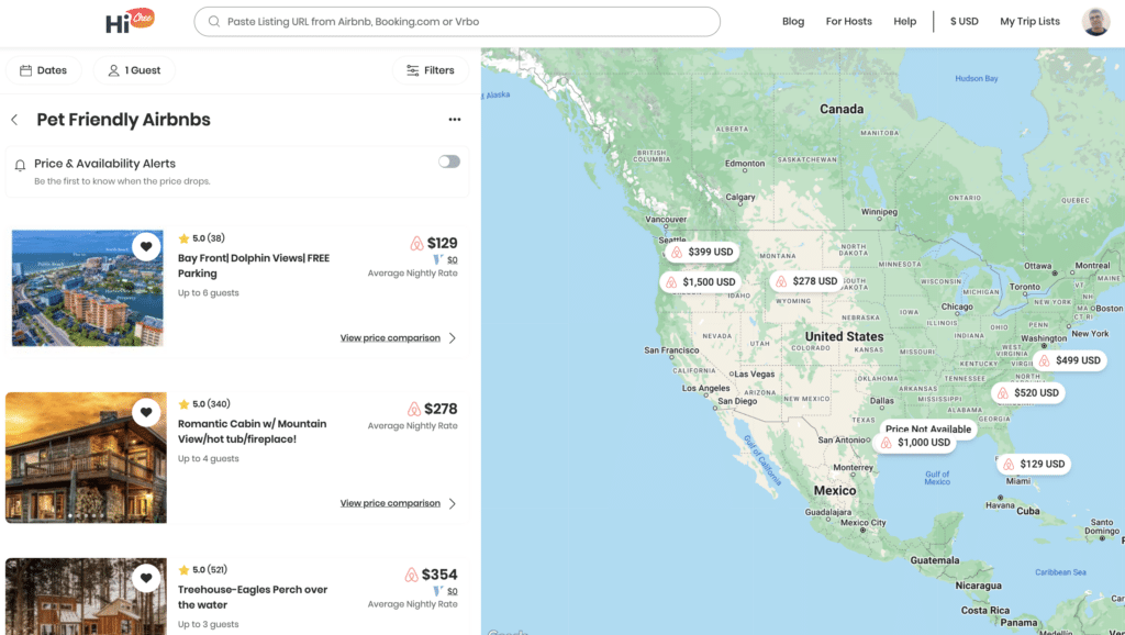 Price check these pet-friendly Airbnbs