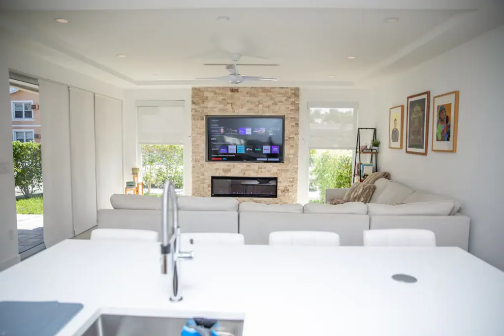 Living Room Couch is so comfy and large