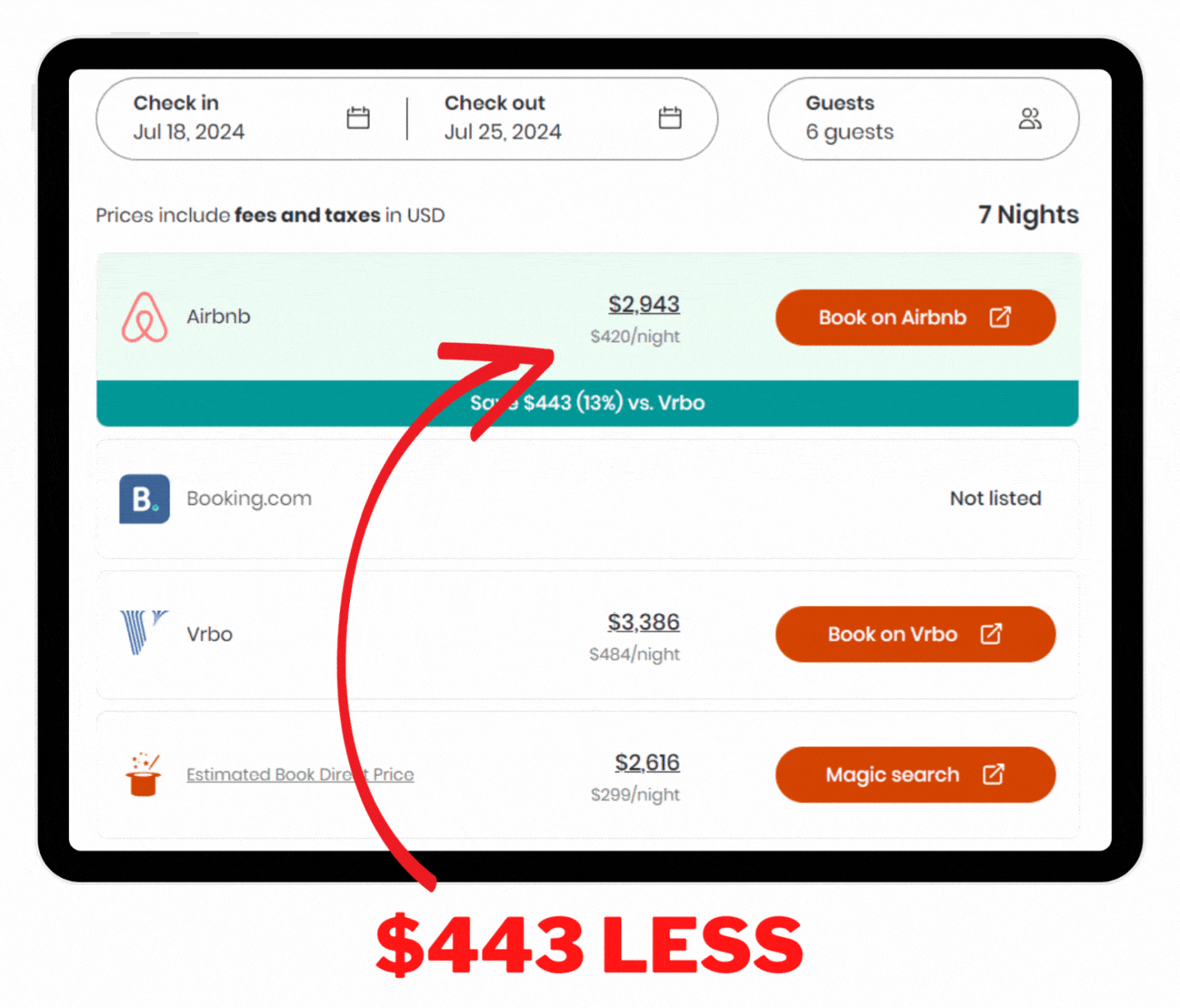Best pricing for this Airbnb in Fort Lauderdale