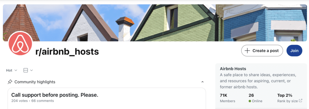 r/airbnb_hosts reddit group