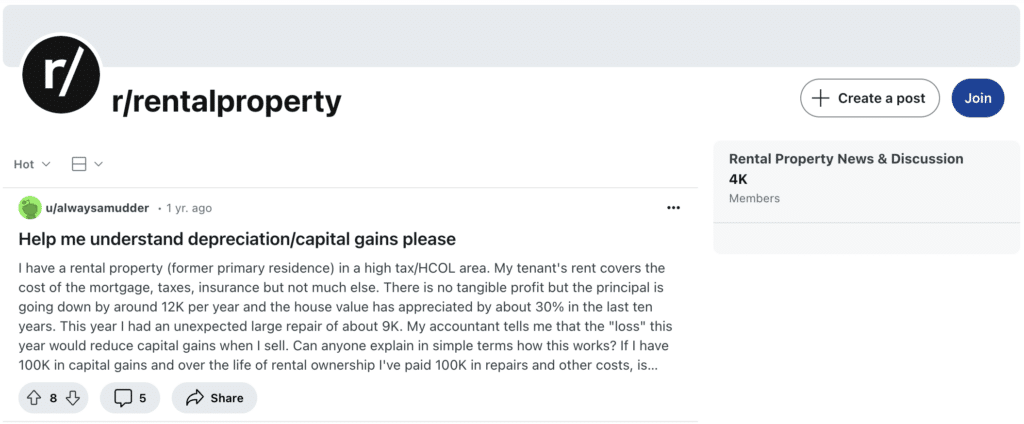 Reddit group for airbnb hosts